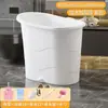 Banheira para Adultos Espessa, Banheira de Plástico para Uso Doméstico, Adequada para Apartamentos Pequenos, Banheira de Corpo Inteiro, Pode Ser Usada para Sentar
