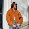 Roupas femininas europeias e americanas transfronteiriças ZA AliExpress produto novo mais vendido jaqueta casual solta de gola alta de alta qualidade