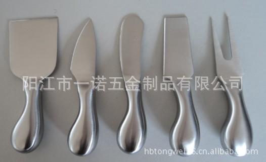F-012G不锈钢空心柄奶油刀,奶酪刀,牛油刀，芝士餐具铲叉
