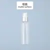 Botella Cosmética para Cuidado de la Piel Tipo Prensa de Esencia de 100ml Transparente Botella de Spray Hidratante Humectante Fijador de Maquillaje Atomizado de 150ml