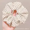 2025 Novo Scrunchie de Intestino de Porco Francês de Alta Qualidade para Mulheres Estilo Coreano Moda Versátil Simples Acessórios de Cabelo Corda de Cabelo Acessório de Cabeça