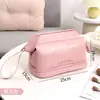 Bolsa de Maquillaje de Doble Capa Nube Portátil Ins de Gran Capacidad Resistente a Manchas para Mujer Bolsa de Almacenamiento Impermeable de Alta Calidad Portátil para Artículos de Tocador