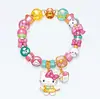 Pulsera de Animalitos de Animación Japonesa de Moda Transfronteriza Linda Sanrio Hello Kitty Pulsera de Cuentas Panjia Preventa Joyería