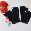 Pantalones Vaqueros Acampanados Ajustados de Color Sólido Rasgados Casuales Estilo Coreano Otoño Nuevo 2026 para Niños Pantalones Skinny
