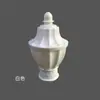 Cabezal decorativo para barra romana cabezal decorativo de plástico para barra de cortina cabezal artístico cabezal de tapón accesorios para cortinas tapón