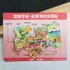 Metal Especialidad de Yunnan Cultural y Creativo Atracción de Xishuangbanna Ciudad Turística Creativa Souvenir Punto de Referencia Imán Metálico para Refrigerador
