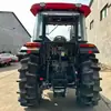 Tractor Multifuncional de Cuatro Ruedas Oriental Rojo Lx804 para Uso en Tierra Seca y Húmeda, Máquina para Desyerbar y Rotocultivar