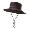 Sombrero de Vaquero Occidental Sombrero de Cubo para Hombre Sombrero de Sol para Desierto de Escalada para Mujer Sombrero de Sol para Acampar al Aire Libre Sombrero para Senderismo y Montañismo