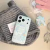 Funda para Teléfono Móvil Cute Cartoon Umbrella Jade Dog Stand Apple 17Promax Adecuada para 16Pro Magnética de Doble Capa 15P