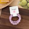 Set Básico de Ligas para el Cabello Trenzadas, Accesorio Versátil para el Cabello para Niñas, Liga de Alta Elasticidad para Coletas