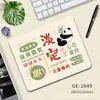 Tapete de aprendizagem para escritório de estudante, tapete de mesa, tapete de mouse para mapa, personalizado, à prova d'água e à prova de óleo, estilo INS, presente de uma geração