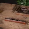 Caja de incienso de alambre de aleación china quemador de incienso de interior soporte de incienso de alambre de cobre antiguo quemador de incienso caja de sándalo decoración para ceremonia de té Zen