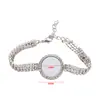 Pulsera Metálica en Blanco para Sublimación con Transferencia de Calor Accesorios de Joyería Transfronterizos Amazon En Stock