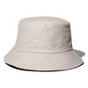 Sombrero de Pescador Color Puro Procesado Logo Familiar Impreso Casual al Aire Libre Grupo de Estudiantes Sombrero de Sol Ala Ancha