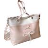 Bolsa Grande Dulce con Lazo para Mujer, Nueva Tendencia 2026 Color Bloque Moda Bolso Tote, Versátil y de Gran Capacidad para el Viaje Diario