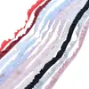 Tecido Colorido com Ruffle Elástico Unidirecional de 1,5cm Renda Elástica para DIY de Roupa Íntima, Meias e Acessórios