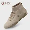 Zapatos de Mujer de Piel de Carnero Genuina 2026 Otoño/Invierno Nuevo Estilo Zapatos Deportivos Casuales Cálidos Zapatos para Senderismo y Montañismo al Aire Libre