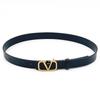 Cinto Feminino Simples Versátil da Moda V-Shaped Vintage Novo de 3cm Cinto Jeans Decorativo da Moda
