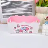 Caixa de Armazenamento de Mesa Kuromi Fofa Japonesa Caixa de Armazenamento de Produtos de Skincare para Meninas de Dormitório Caixa de Armazenamento de Diversos Tipo Gaveta