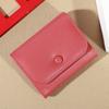 Billetera Corta Nueva para Mujer Triple Multifuncional Billetera Pequeña a la Moda Mini Estilo Coreano Estudiante Monedero Tarjetero para Mujer