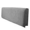 Nueva funda de cabecero todo incluido, acolchada suave, simple, a prueba de polvo, funda de cabecero universal, funda para respaldo de cama de madera, fabricante de fábrica al por mayor