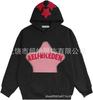 2024 marca de moda urbana hip-hop transfronteriza sudadera con capucha graffiti callejero retro ocio deportes suéter de pareja para hombre y mujer