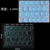 Papel Kraft Aprimorado Transfronteiriço Cola de Gelatina Adesivos de Unha Usáveis Suporte Adesivo Dupla Face Papel Kraft de Alta Qualidade À Prova d'Água e Super Fácil de Usar