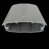Perfil de columna de puerta de seguridad de plástico PVC perfil de borde de panel de puerta de PVC perfil de PVC