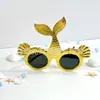Fiesta playera en Hawái Serie Océano Tiburón cangrejo estrella de mar concha ballena sirena modelado gafas de graduación