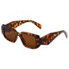 Gafas de Sol Cuadradas de Moda con Montura Pequeña, Gafas de Sol Angulares Personalizadas, Gafas Hip-Hop Disco para Celebridad de Internet Transfronteriza Femenina, Street Shooting