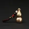 Llavero de Calabaza Bodhi de Latón del Zodiaco Colgante Puro de Cobre para Llave de Coche Colgante Joyería Puesto Regalo
