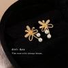 Aretes de Zirconia Estilo Fuegos Artificiales Artísticos Franceses Personalidad Femenina Nicho Dulces Aretes de Lazo Moda Estilo Lujo Ligero