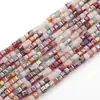 Corte de Vidrio Chapado en Color Multicolor Mezclado Cuadrado Cuentas Pulsera de Cuentas Hecha a Mano Diy Accesorios de Joyería