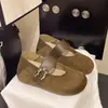 Moda Versátil Otoño 2026 Zapatos de Suela Gruesa Estilo Nuevo Zapatos de Una Sola Pieza de Doble Uso Zapatos de Mujer Aumento Oculto de Altura Mary Janes Corte Bajo