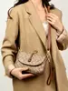 Bolso de mujer de alta gama transfronterizo 2026 nuevo bolso de moda para mamá estampado retro bolso cuadrado pequeño versátil bolso de hombro cruzado