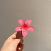 Horquilla con forma de huevo en color caramelo, flor de Bauhinia, para la parte posterior de la cabeza, estilo nuevo, con pinza de pato, elegante, con pinza de tiburón, accesorios para el cabello