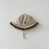 Sombrero de Bebé Yipan Primavera Otoño Nuevo Letra Ins Bordado Infantil Pequeño Protección Solar Sombrero de Cubo Sombrero de Pescador para Bebé