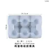 Molde de Resina de Cristal DIY Amapola Creativo Portahuevos Almacenamiento de Huevos Adorno Molde de Silicona Venta al por Mayor en Stock