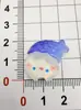 Acessórios de Resina de Sereia do Oceano, Kit de Material para Capa de Celular com Gotejamento de Óleo, Decorações DIY, Golfinho, Tubarão, Acessórios de Cola Creme
