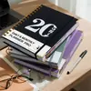 Planificador de Horario Inglés Transfronterizo Temu, Planificador de Página Diaria, Planificador de Calendario 2027, Manual de Eficiencia, Cuaderno de Planificación de Gestión