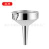 Suministro Directo del Fabricante Original Embudo Espesado de Acero Inoxidable No Magnético Antiderrames Embudo para Vino Metal para Cocina y Hogar