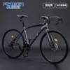 Bicicleta de Carretera de Marca Permanente de Shanghai para Hombre con Manillar Curvo para Adultos de Velocidad Variable para Jóvenes Estudiantes Bicicleta de Carreras para Mujer con Manillar Plano