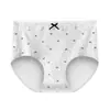 Pantaletas a prueba de fugas para niñas, antibacterianas 10A, entrepierna de algodón puro, capa a prueba de fugas ensanchada, elásticas, que se ajustan a la cadera, de cintura media, ropa interior para mujer