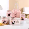 Taza de Dibujos Animados, Taza de Cerámica Espejo de Alta Calidad, Taza para Leche, Taza para Agua para Adquisición de Clientes Publicitarios, Regalo Promocional con Impresión de Logotipo