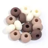 Pintura de Nuevo Tacto Bolas de Paintball Goma Pintura Goma Acrílico Bolas Cadena para Teléfono Móvil Pulsera Collar Joyería DIY Accesorios