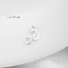 Pulseira colar com fecho de prata S925 conector de mola de cabeça dupla fecho de retenção de cor material para joias DIY acessórios de alta qualidade