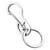 Acero inoxidable pie unisex llavero nuevo DIY pie llavero al por mayor en stock