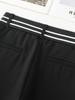Pantalones Acampanados de Moda para Mujer, Nuevo Estilo Otoño, Cintura Alta, Corte Ajustado, Elásticos, Ligeramente Acampanados, Versátiles, Adelgazantes, Pantalones Casuales de Traje para Mujer