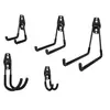Ganchos para Garaje, Almacenamiento de Herramientas para Cables y Tuberías de Agua Ganchos de Alta Resistencia, Almacenamiento de Bicicletas y Patinetas Ganchos de Pared de Alta Resistencia