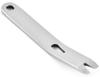Gadget de Exterior Edición de Bolsillo Mini Palanca de Acero Inoxidable Raspador en Forma de Manivela Clavo para Envoltura Llavero